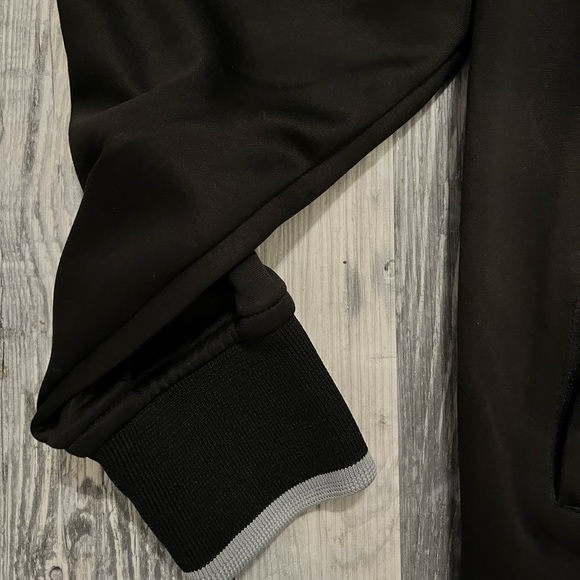 West Coast Goalkeeping Jacket Full Zip Unisex Medium Adult Black & Gray - Picture 4 of 5